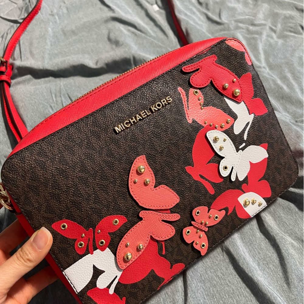 (LIMITED EDITION) MICHAEL KORS Butterflies Crossbody Bag